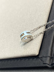 NECKLACE POP H LIGHT BLUE