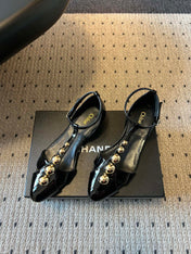 CHLOE 26S HIGH HEELS 20 MM IN BLACK PATENT CALFSKIN