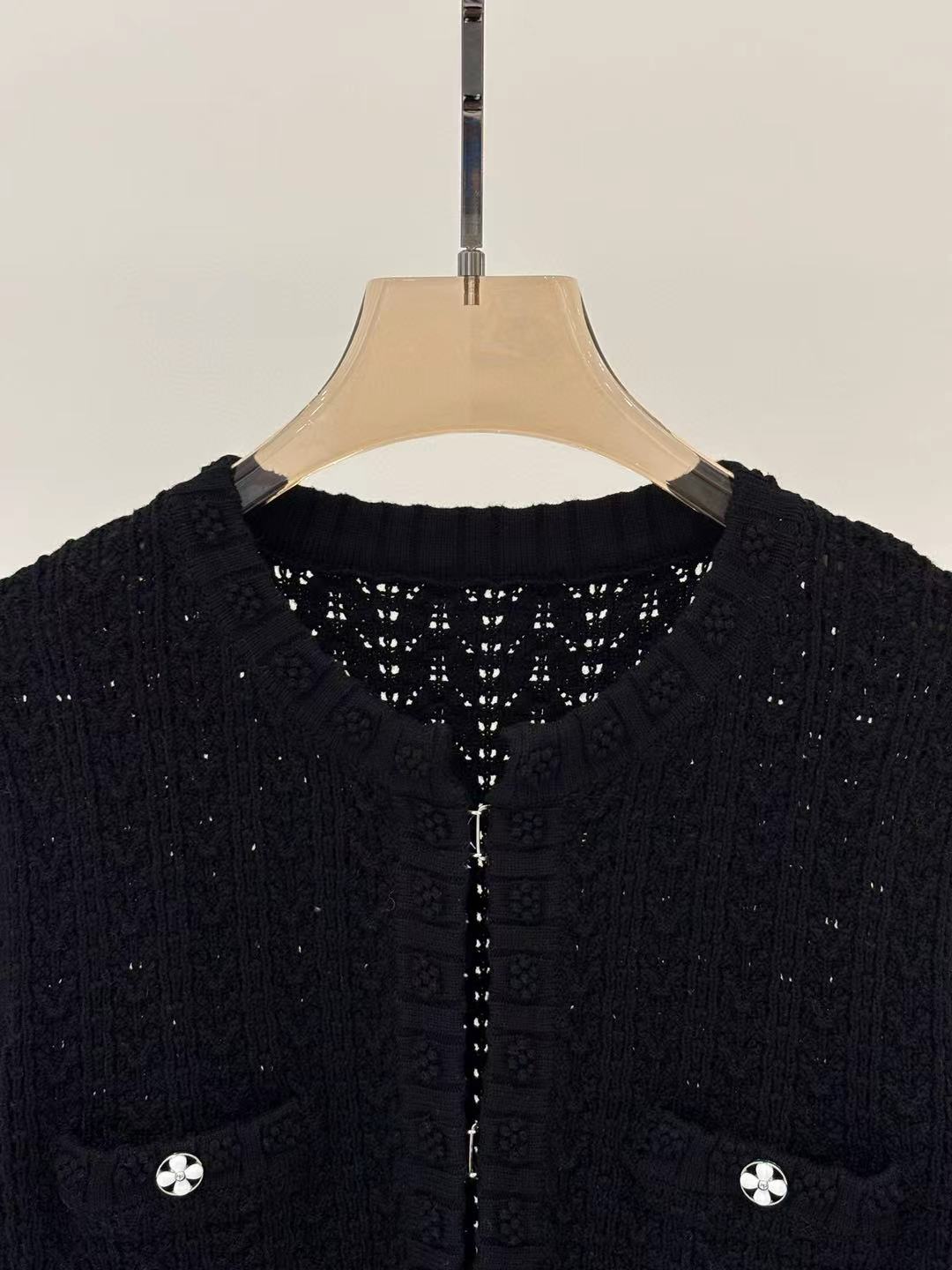 CC Knitted Sweater Cardigan