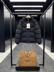 BURBERRY PUFFER JACKET IN BLACK STYLE 32565