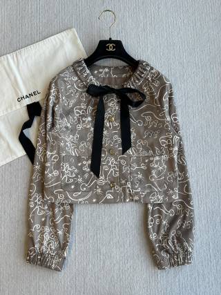 CC 25 Bowknot Suit Brown Polyester Fiber