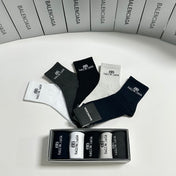 BALENCIAGA 26S ANKLE SOCKS 358566 (1 BOX)