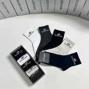 BALENCIAGA 26S ANKLE SOCKS 358566 (1 BOX)