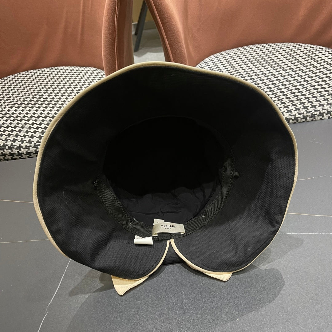 BUCKET HAT MODEL 650290 IN BLACK FABRIC
