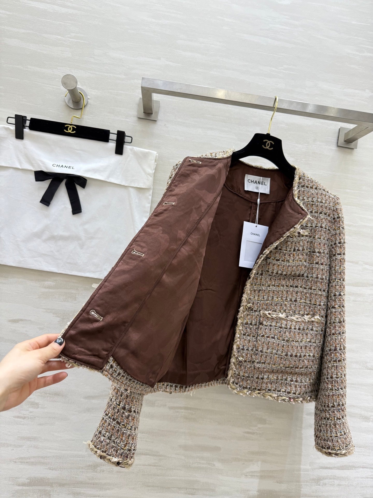 CHANEL 26S TWEED JACKET 746