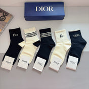 DIOR 26S ANKLE SOCKS 400409 (1 BOX)