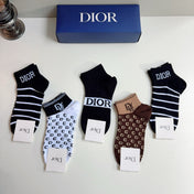 DIOR 26S ANKLE SOCKS 407150 (1 BOX)