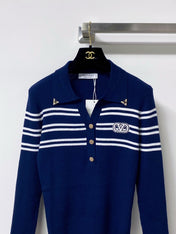 VALENTINO 26S KNITTED POLO SHIRT 322