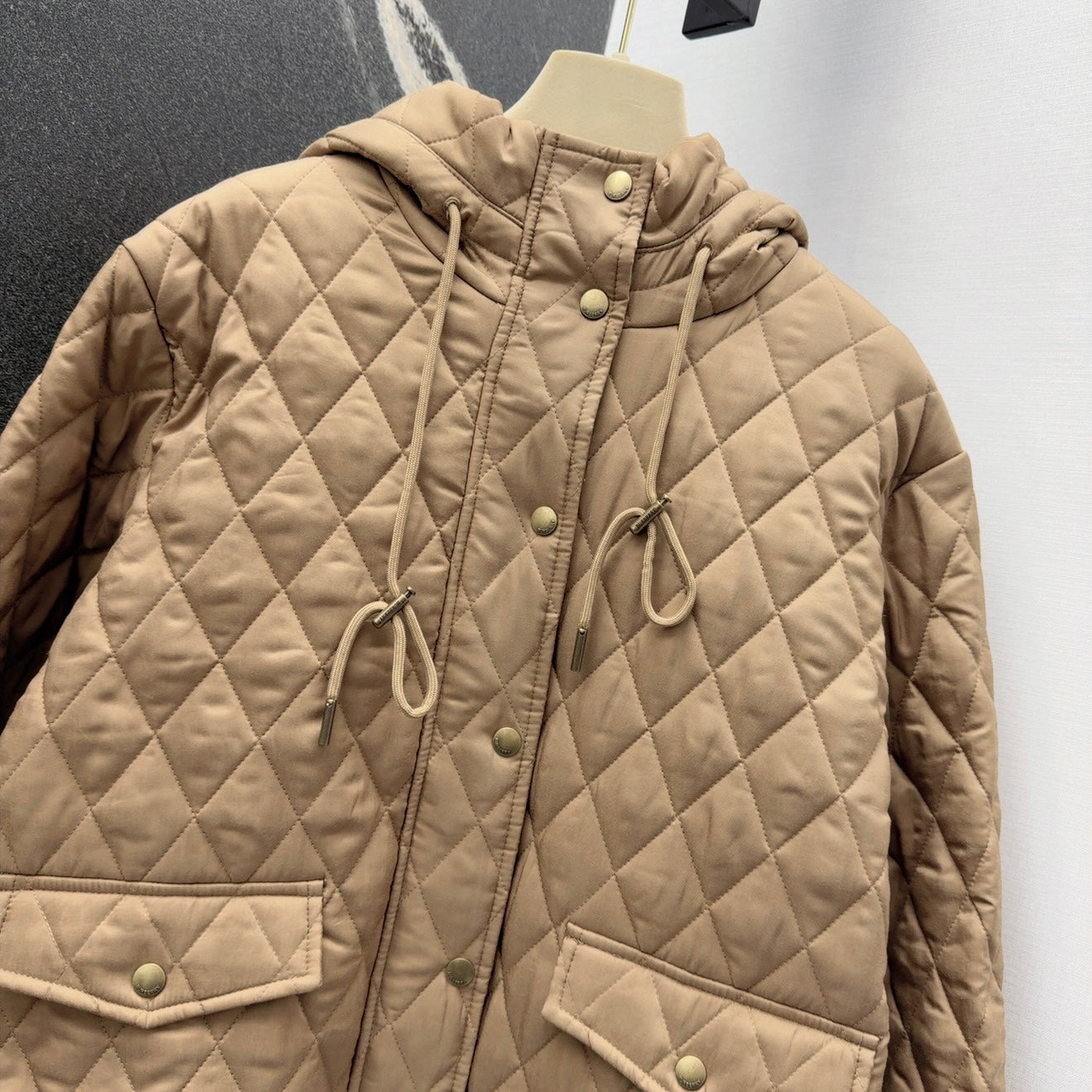 BURBERRY 25S QUILTED COTTON JACKET 0038