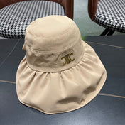 CELINE 25S BUCKET HAT 734982 IN BEIGE