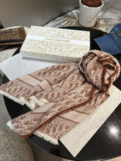 DIOR 26S SCARF 140CM IN CASHMERE 280065