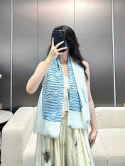 DIOR SCARF 180 CM IN SILK 654447