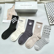 BALENCIAGA 26S CREW SOCKS 569215 (1 BOX)
