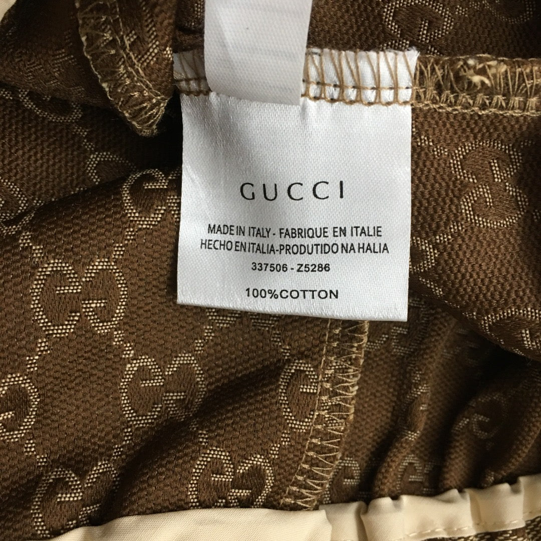 GUCCI POLO SHIRT AND SHORTS SET STYLE 48